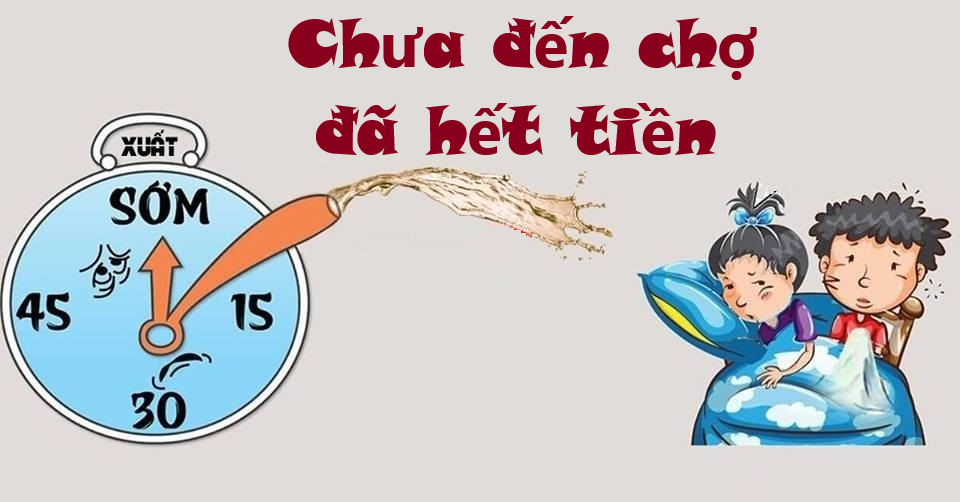 Nam giới chưa đến chợ đã hết tiền là gì? Làm sao để kiểm soát hiệu quả?