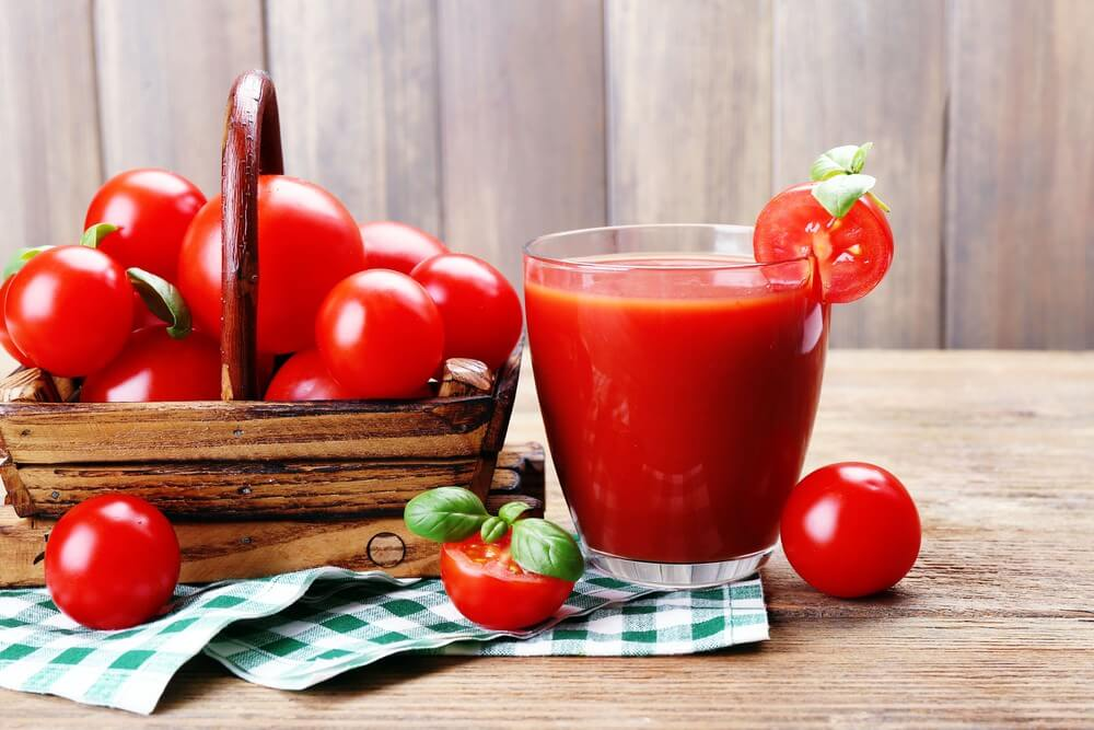 Nước ép cà chua tốt cho người say rượu
