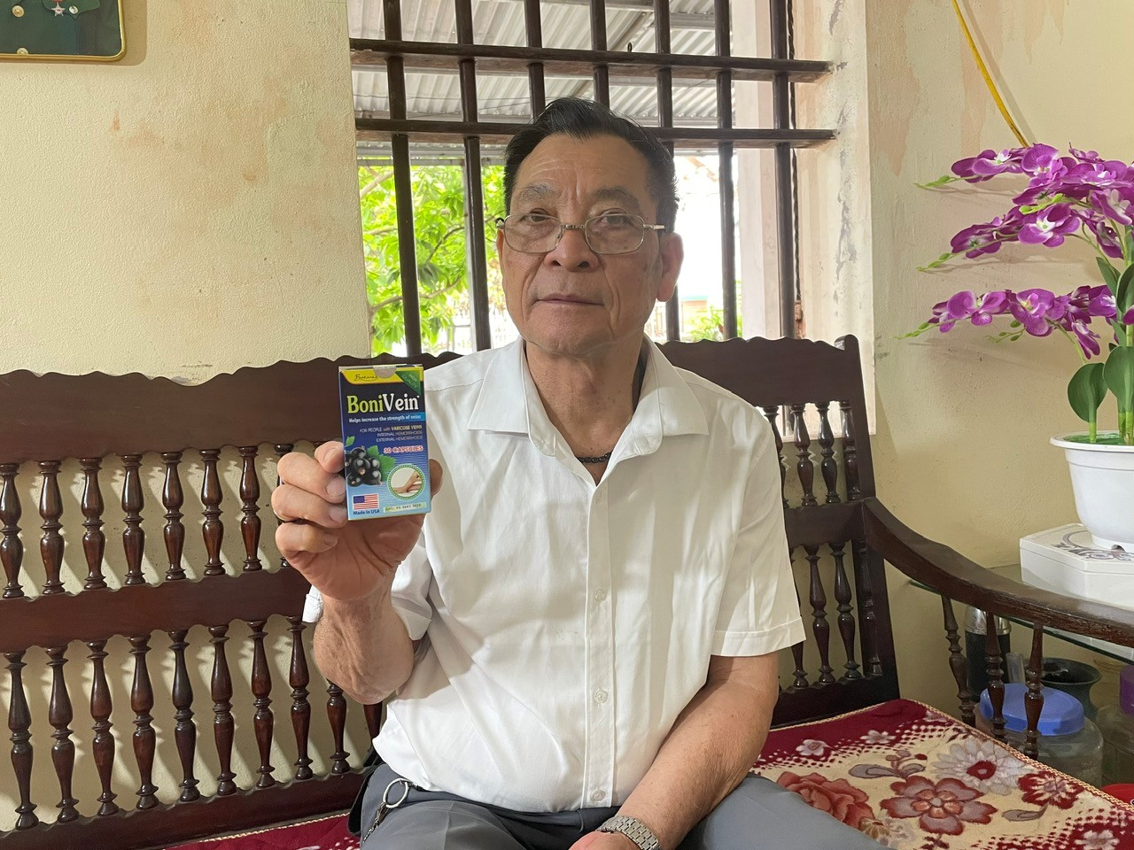 Bác Tạ Mạnh Cường, 74 tuổi