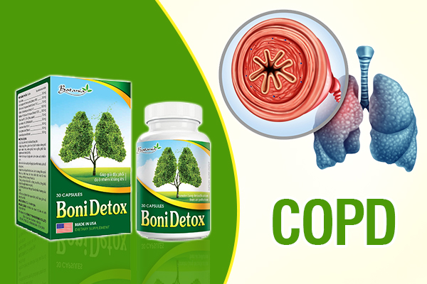 3 Điều cần lưu ý cho bệnh nhân COPD khi sử dụng BoniDetox