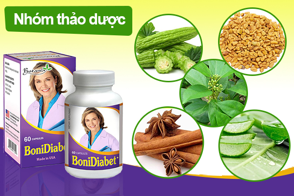 5 vị thảo dược có trong BoniDiabet +