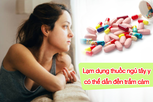 Lạm dụng thuốc ngủ tây y có thể dẫn đến trầm cảm