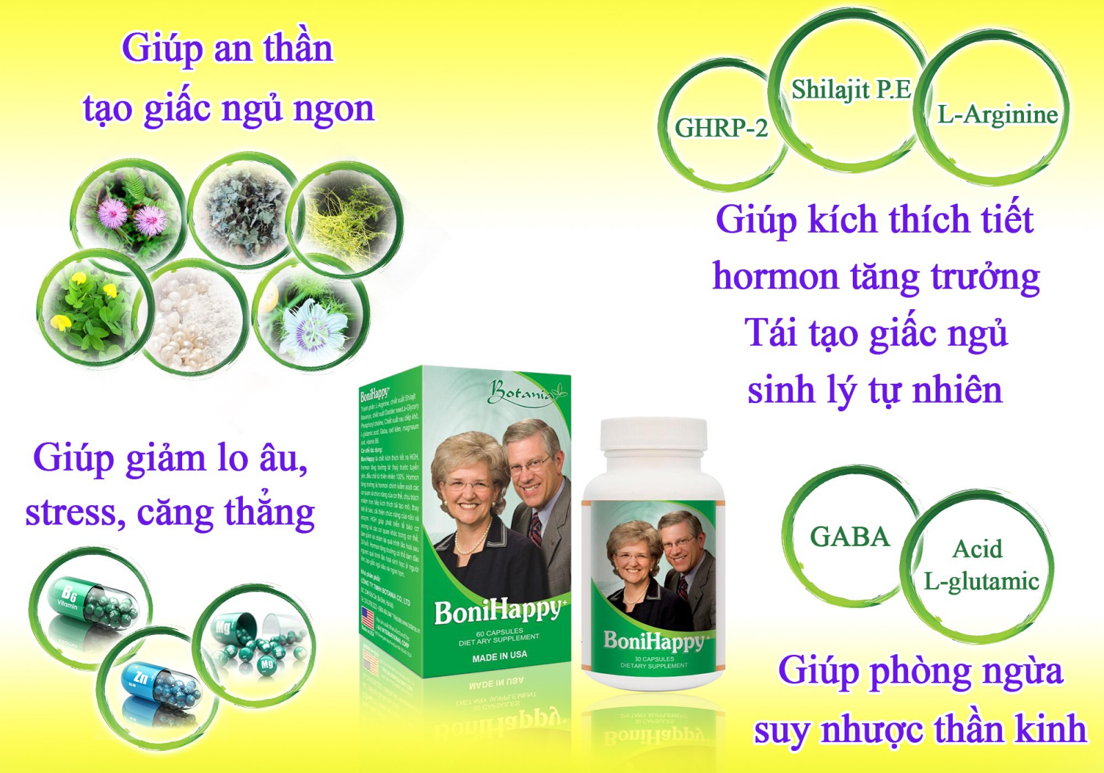 Công thức toàn diện của BoniHappy +