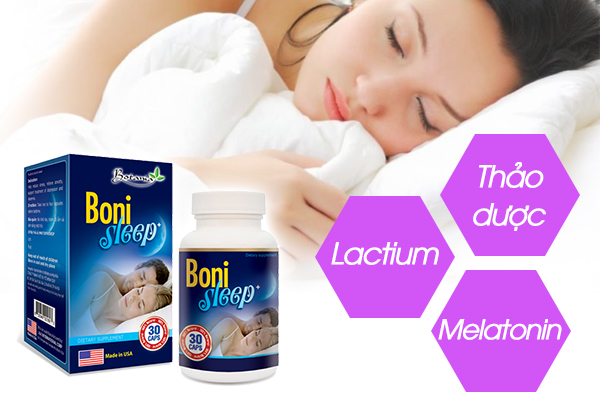 Sản phẩm BoniSleep + của Mỹ