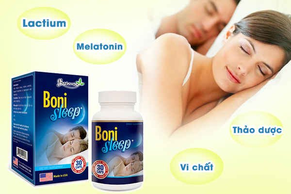 Sản phẩm BoniSleep + của Mỹ