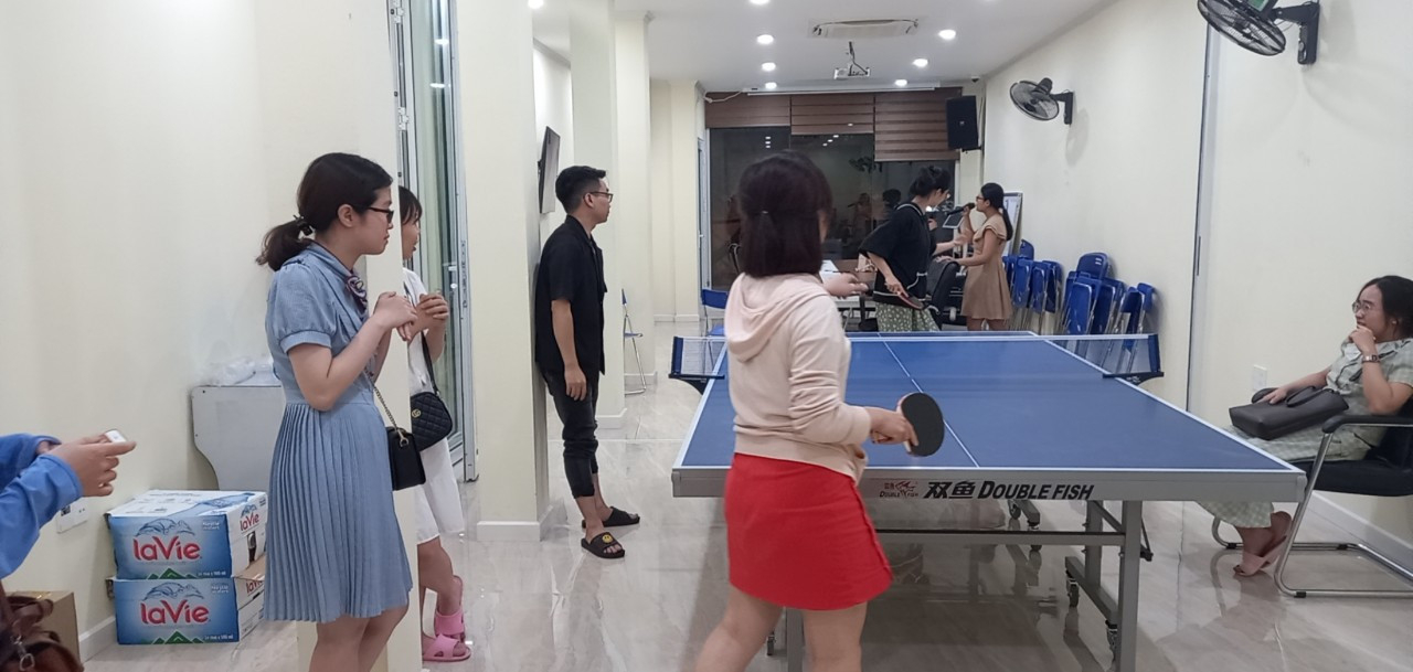 CLB Bóng bàn Công ty Bontania – cùng làm cùng chơi tựa một nhà