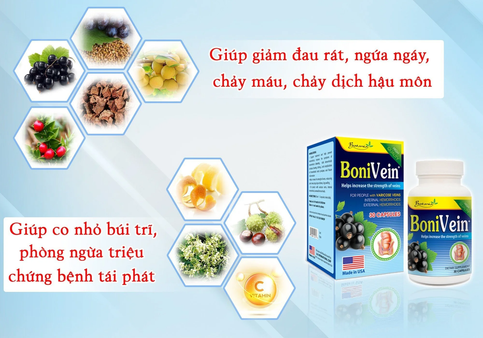 BoniVein+ của Mỹ