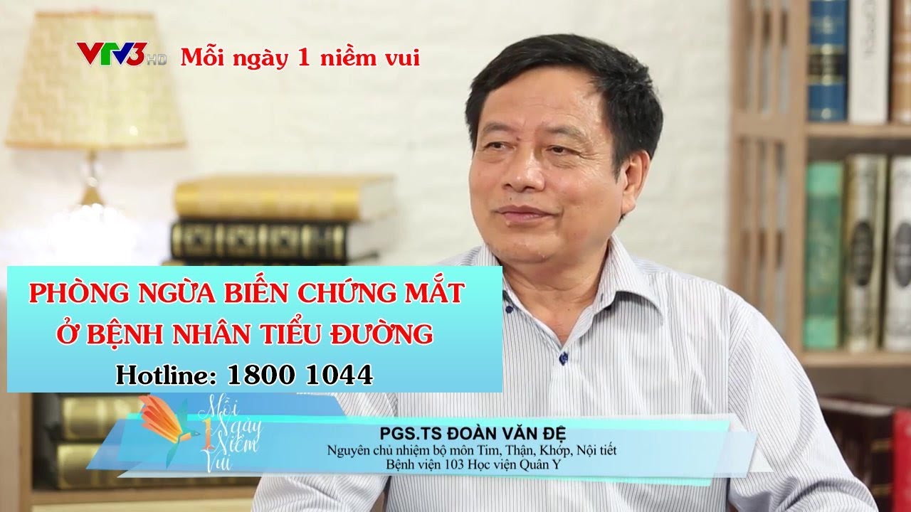 VTV3: Phòng ngừa biến chứng mắt ở bệnh nhân tiểu đường