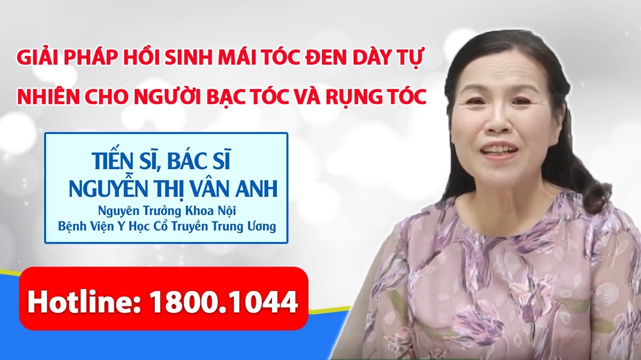 VTV2 - Giải pháp phục hồi mái tóc cho người bạc tóc và rụng tóc