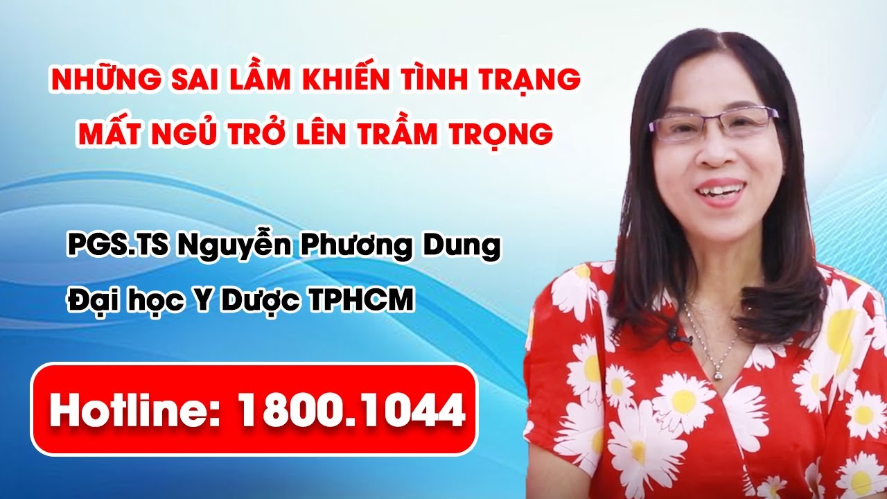 THVL1 - Những sai lầm khiến tình trạng mất ngủ trở lên trầm trọng