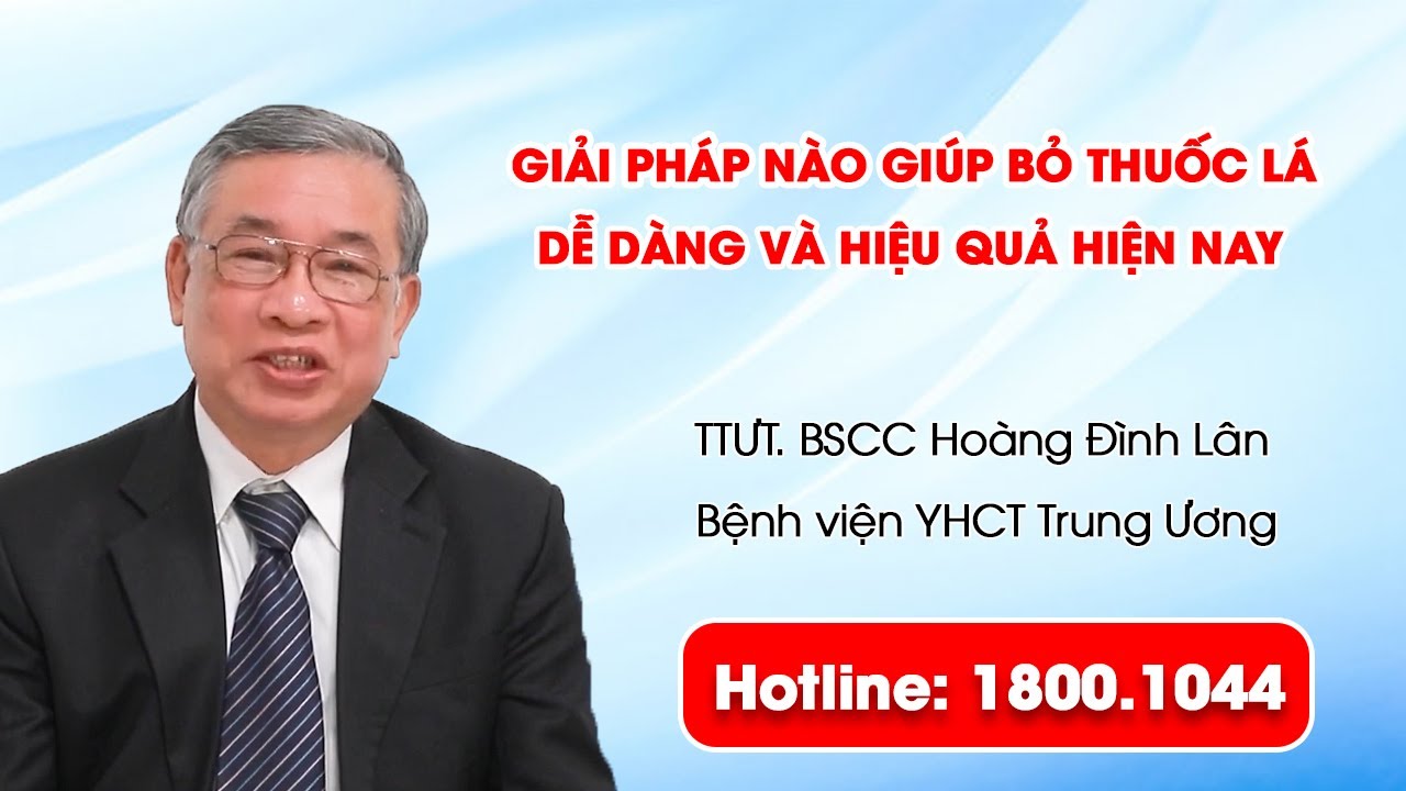 VTV2 - Giải pháp nào giúp bỏ thuốc lá dễ dàng và hiệu quả hiện nay